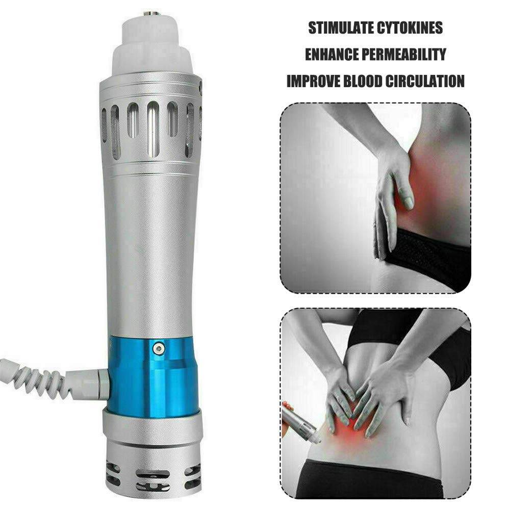 Macchina per terapia ad onde d'urto, Strumento per fisioterapia ad onde d'urto, per terapia del dolore, massaggio di sollievo, rimodellamento del corpo e trattamento ED