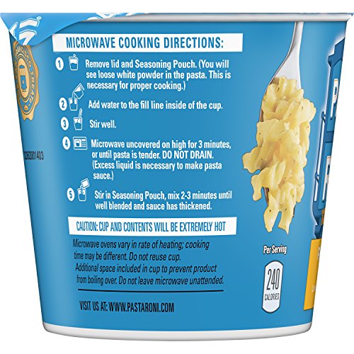 Pasta Roni Cups, Parmesean & Romano Cheese, 2.32 Oz (Pack Of 12) #TOP2