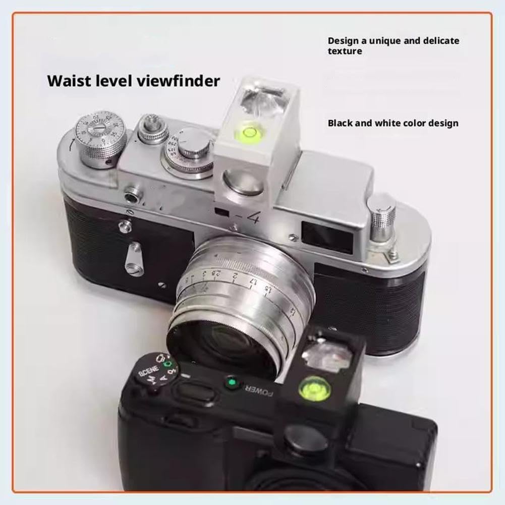 Optischer Lichtschachtsucher, Externer Ersatz-kamerasucher, Kaltstartöffnung Und Niedrige Winkel, Mit Federbefestigung Für Professionelle Fotografie
