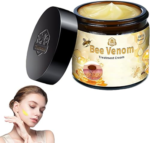 Bee Venom Crema de tratamiento de la piel, eliminación de la piel y cuidado de la piel para cara y cuerpo para todo tipo de piel, rápida y eficaz (1
