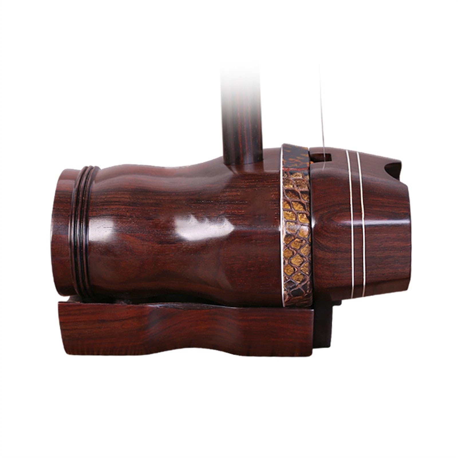 Old Mahogany Flat Octagonal Erhu Magnetic Amplified Erhu Instrument With Storage Box Beginner Erhu - Image 7