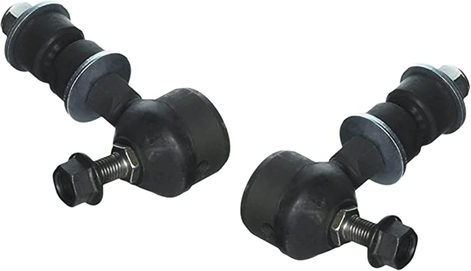 PartsW - 10 Pc Front Suspension Kit Lower Control Arm with Ball Joints Driver & Passenger Side, Sway Bar End Links, Inner and Outer Tie Rod Ends, Rack & Pinion Bellow Boots