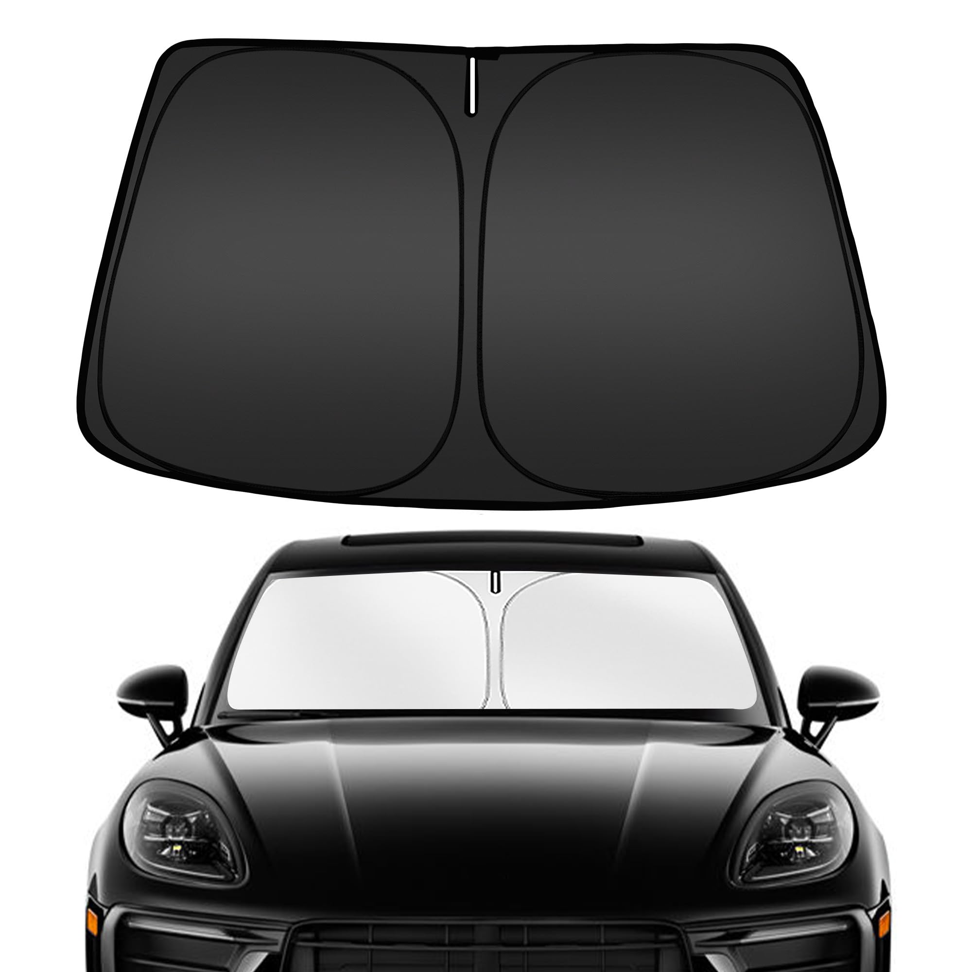 ARISMOTOR Windshield Sun Shade for Porsche Macan 2014-2024