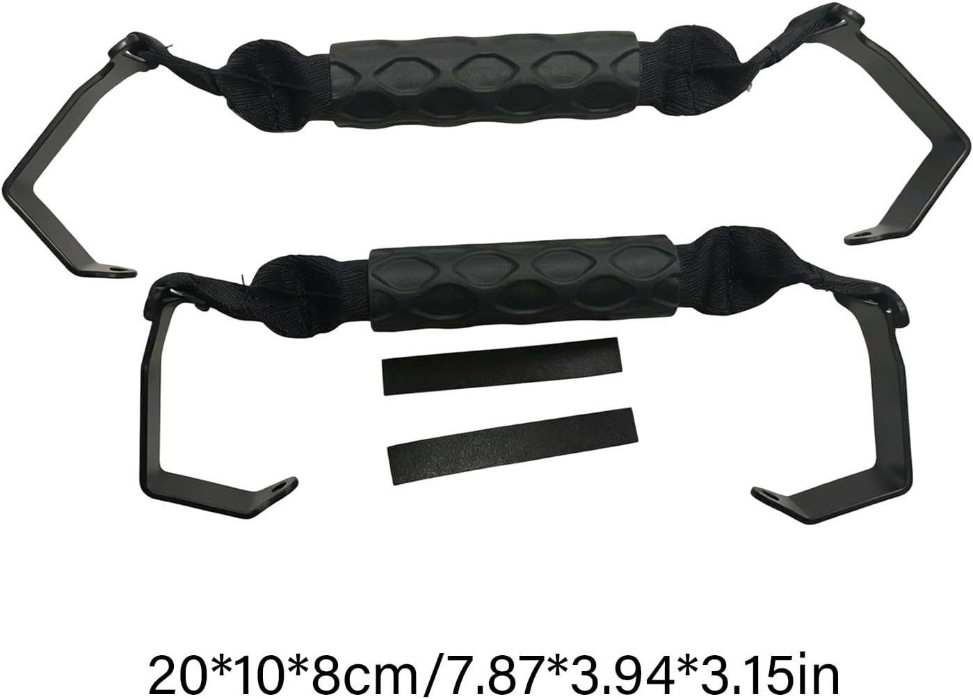 2Pcs Front/Rear Top Roof Roll Rod for Car Door Roof Handle Interior Modification Part Enduring