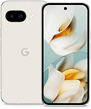 Pixel 9a with Gemini - Unlocked Android Smartphone with Incredible Camera and AI Photo Editing, All-Day Battery, and Powerful Security - Porcelain - 128 GB