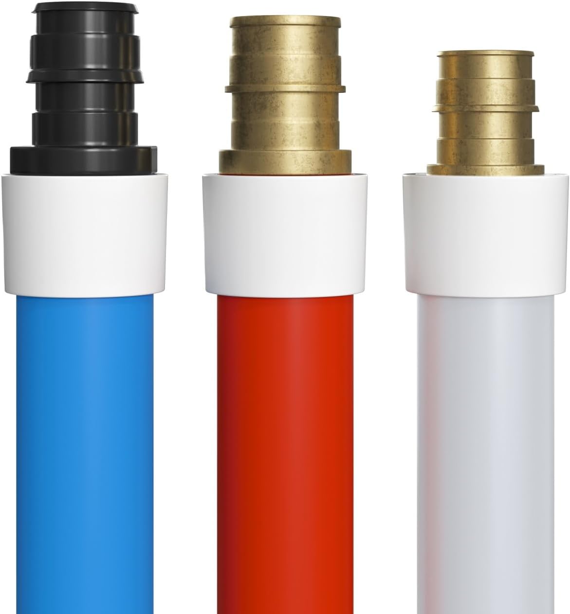 Jones Stephens F76805 1/2" x 20' Blue Straight PEX-A Pipe for Potable Water - pack of 25 straight lengths