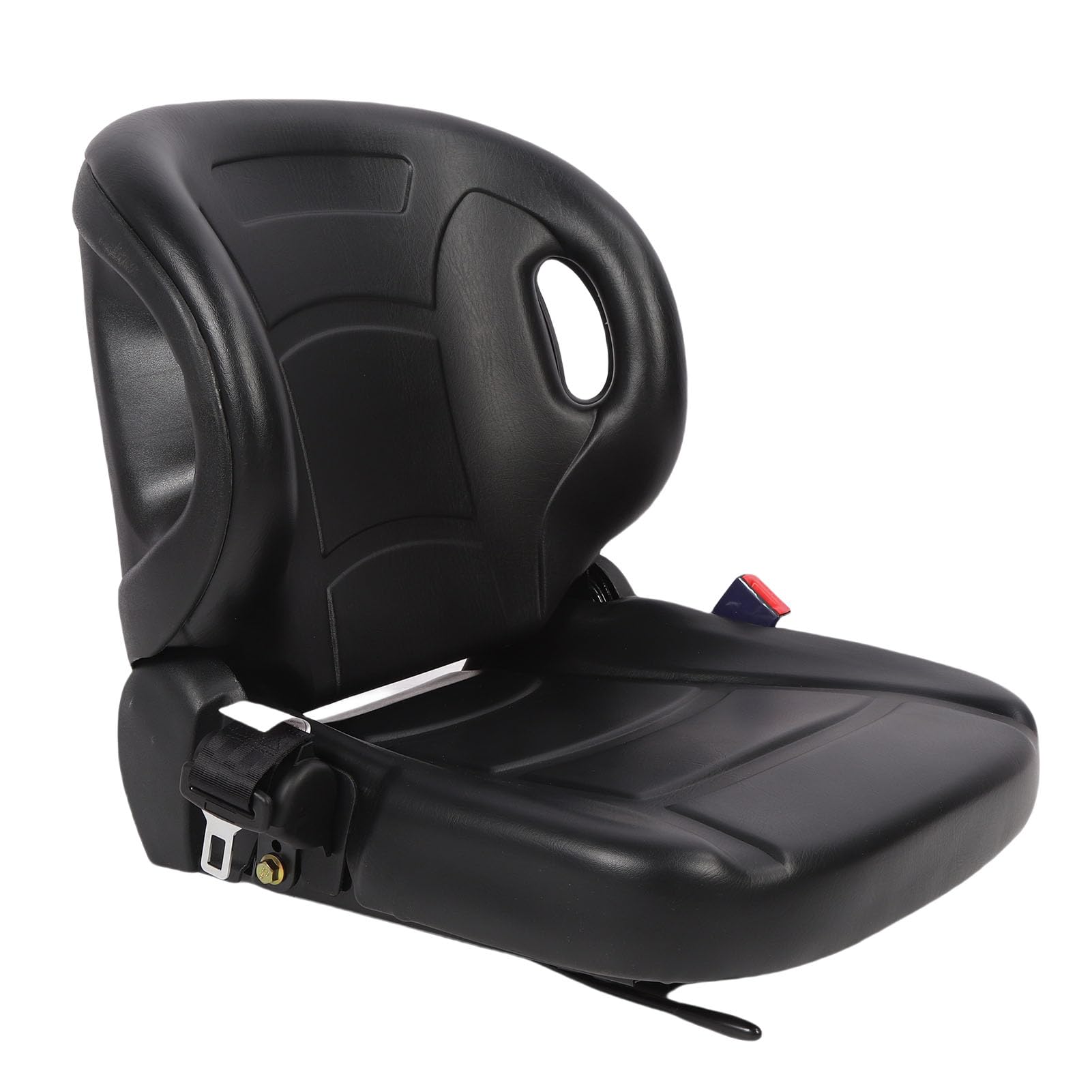 Asiento de Carretilla Elevadora Universal, Asiento del Tractor con Micro Interruptor y Cinturón de Seguridad, Asiento del Cortacésped de PVC para el Mercado de la Carretilla