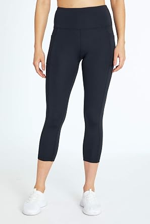 Bally Total Fitness High Rise Pocket Mid-Calf Legging