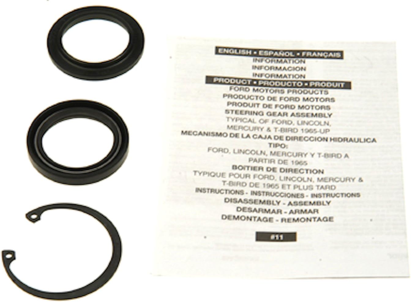 Plews and Edelmann Seal Kit - 8779, Black