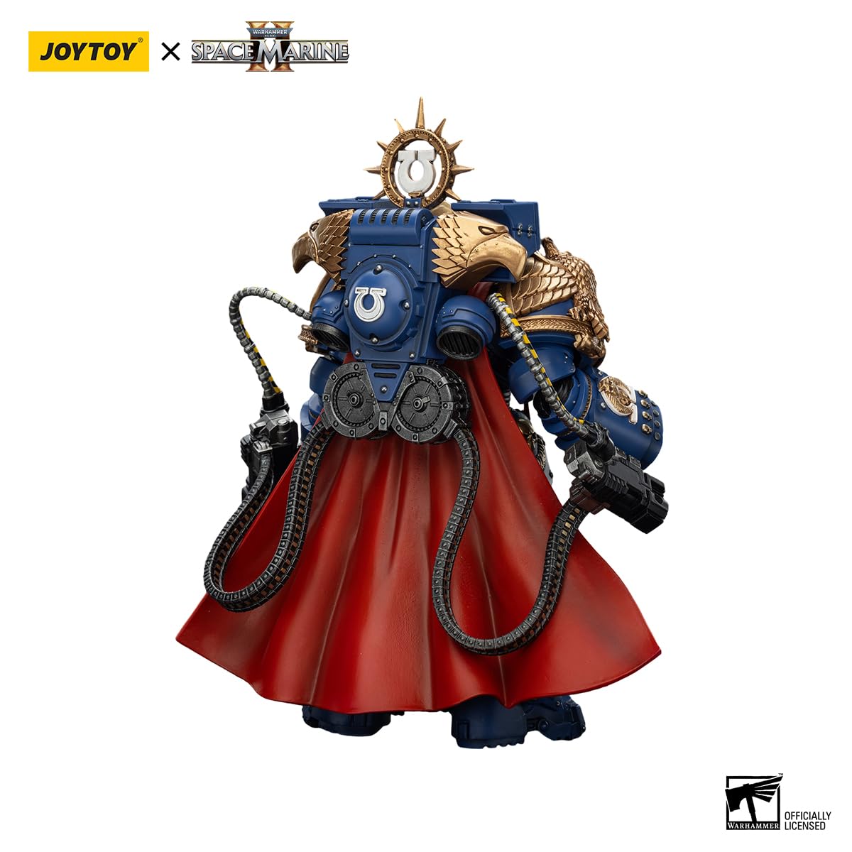 HiPlay JoyToy Warhaer 40K Figura coleccionable Ultraarines Captain in Gravis Arour Figuras
