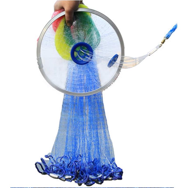 スポーツ アウトドア 期間限定特価 メーカー価格より60 Off アメリカの釣りネットアルミニウムフリスビー手押し網の淡水釣りネットのシンプルな 釣り糸の海水屋外釣りケブラーナイロン釣りネット 1 2 M Z7ksuubh7m Soundtowndubai Com