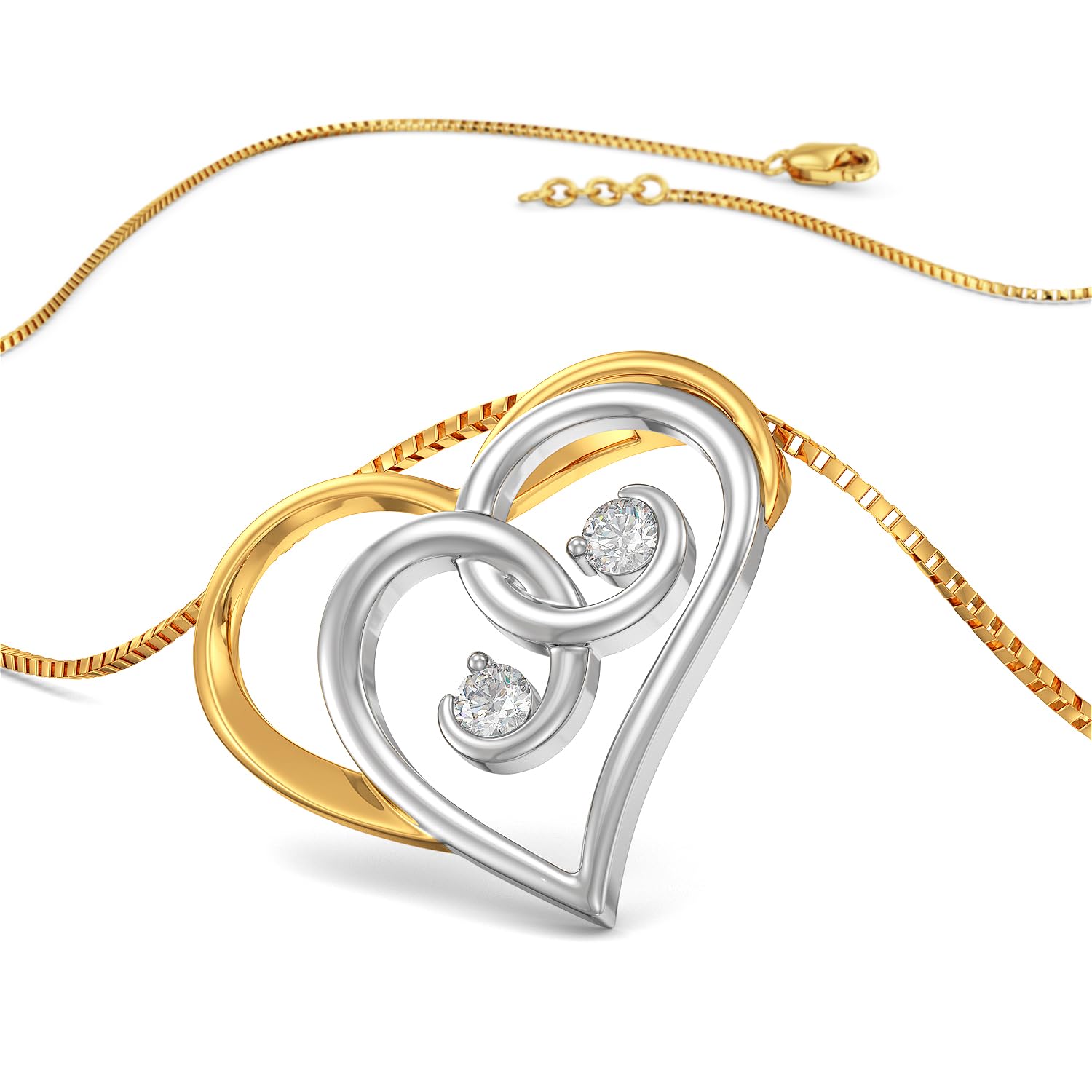 Pride Diamond Collection 18K Yellow Gold and Diamond Pendant-image-37