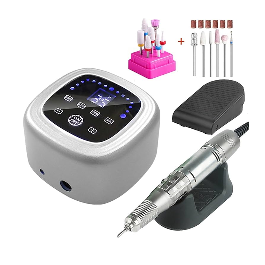 Amazon.co.jp: 電動ネイルマシン ハイパワーネイルドリル、35000