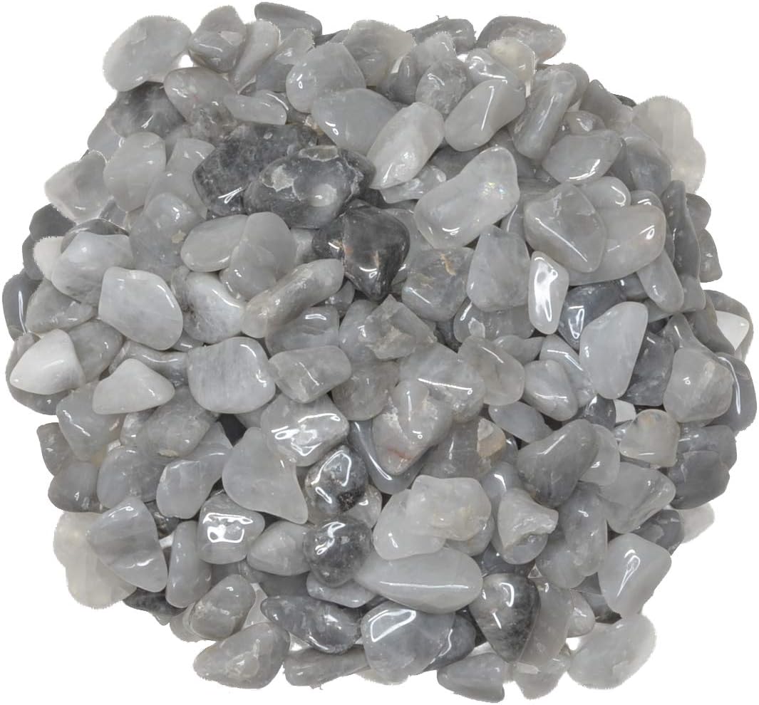 Hypnotic Gems Materials: 5 lbs Cats Eye Tumbled Stones - Grade 1 - XXSmall - 0.25" to 0.75" Avg. - Bulk Natural Rocks Polished Gemstone Supplies for Wicca, Reiki, Energy Crystal Healing