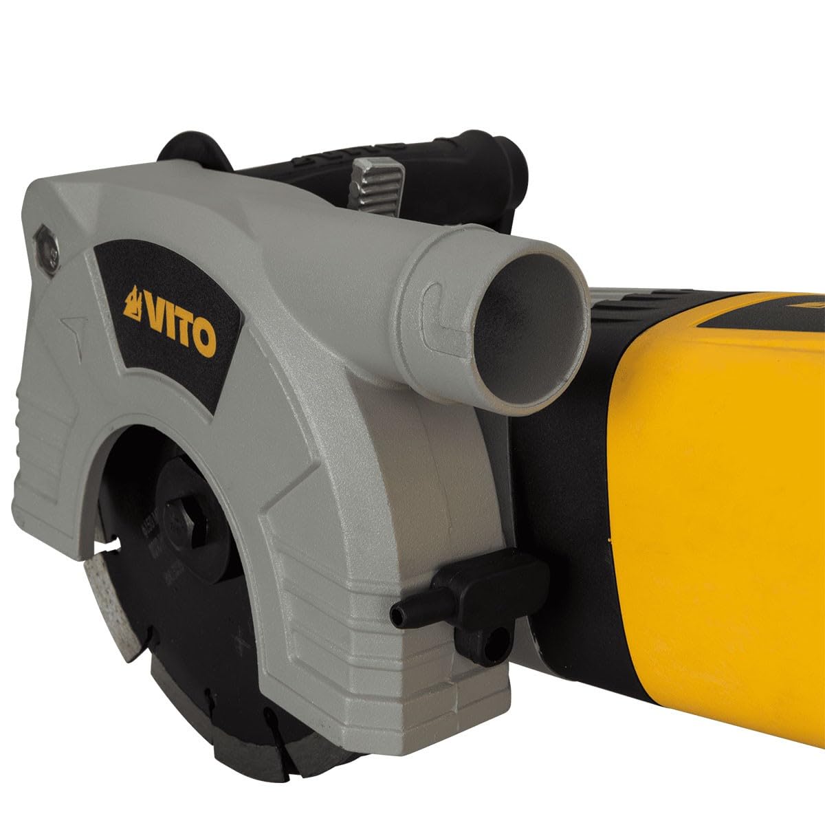 VITO - Scanalatore elettrico per calcestruzzo a parete 2400W 3 dischi Ø150 mm Profondità massima 28mm Valigia