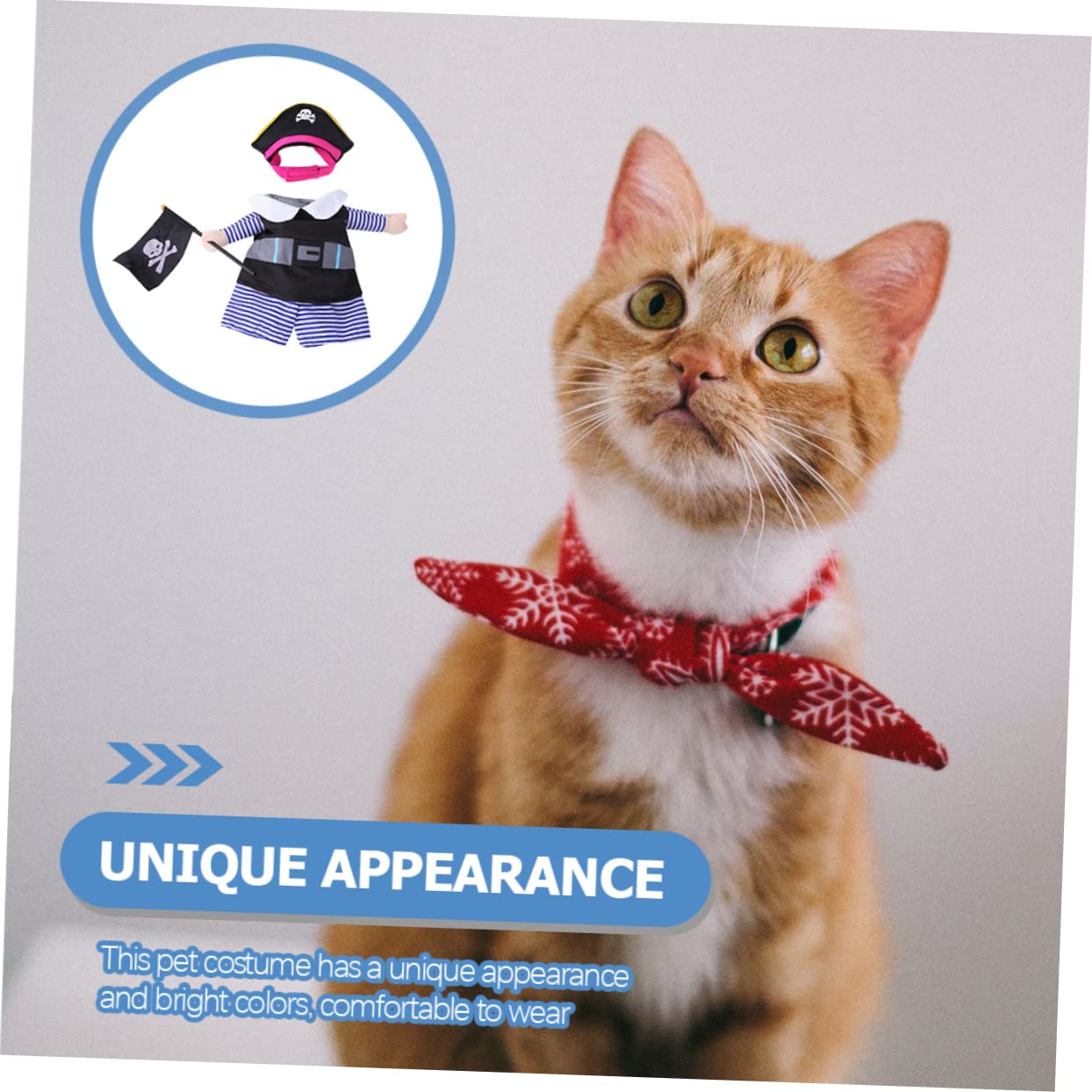 BESPORTBLE 5 Set Pet Costume Di Trasformazione Piccolo Cane Pigiama Costumi Del Cane Vestiti Del Gattino Bel Cappello Gatto Divertente Gatto Costumi Da Pirata Interessante Cappello