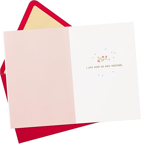 Miniatura 8 de Hallmark 899VFE8163 - Tarjeta de San Valentín para marido, esposa, novio, novia (confeti amor)