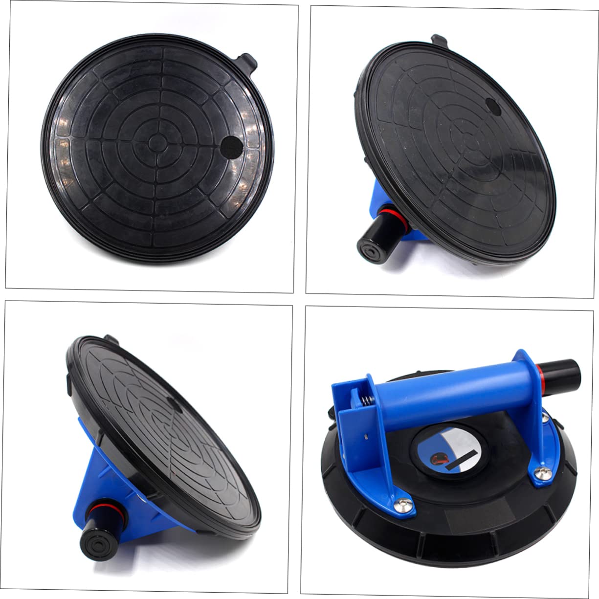 Cabilock 8in Glass Vacuum Suction Cup Heavy Duty 200kg for Tiles Windows Doors Easy to Install and Use