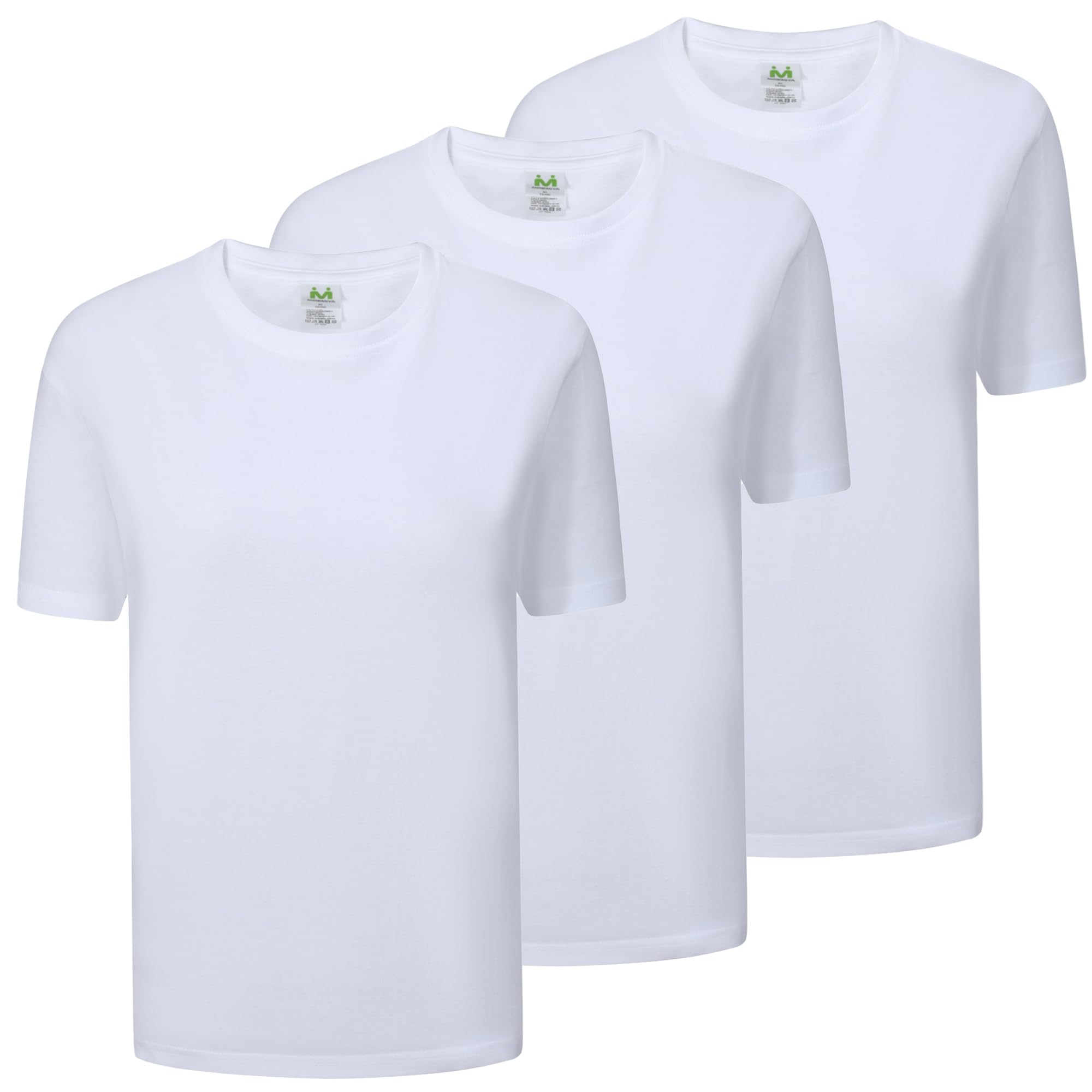 MISEMIYA T Shirt - Mz-3-ts135 T-Shirt Unisex - Adulto (Pacco da 3) - 4