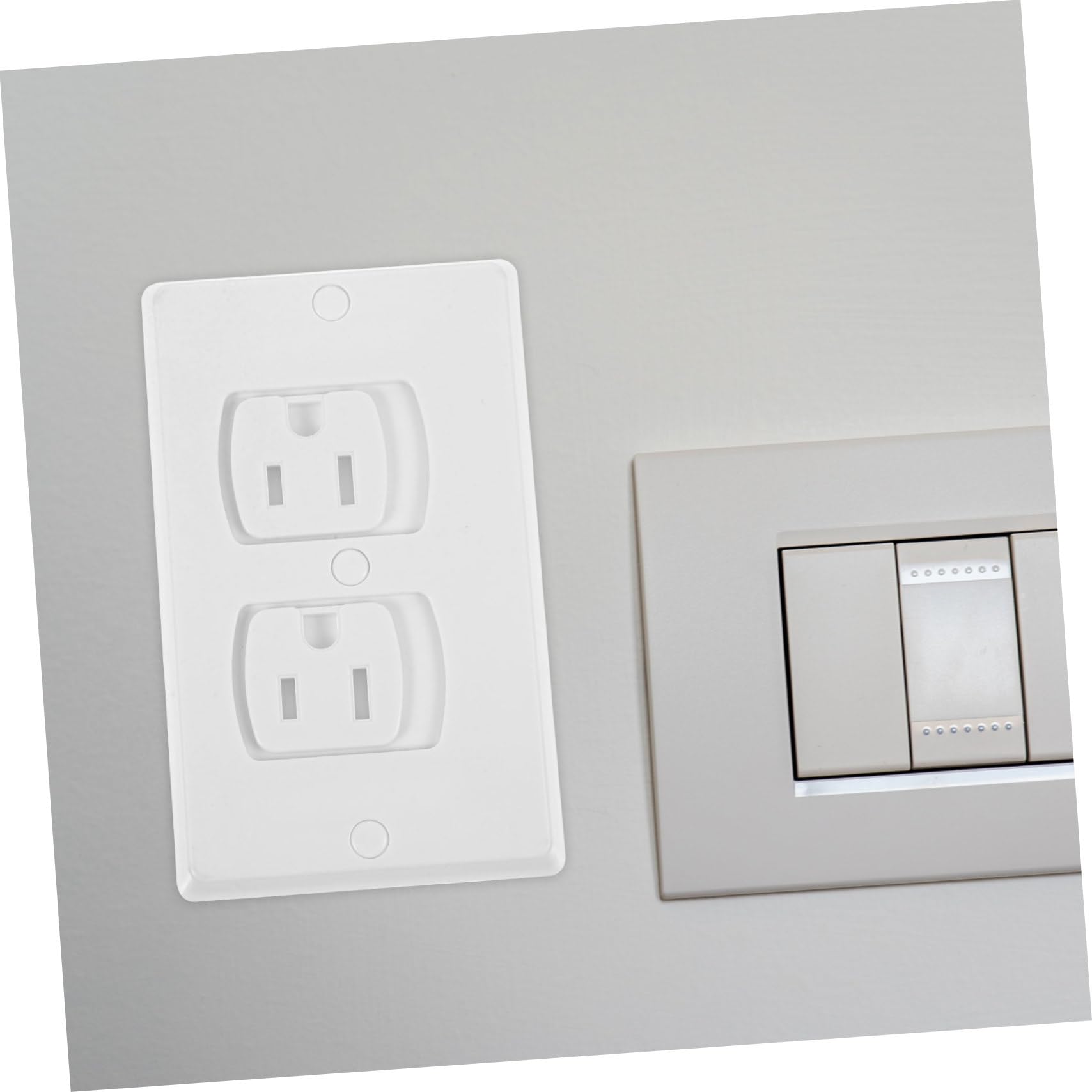 Hohopeti 10 Uds Enchufe Cubiertas Enchufe Eléctrico Cubiertas Enchufe Enchufes Pared Cubierta Corriente Cubierta Corriente