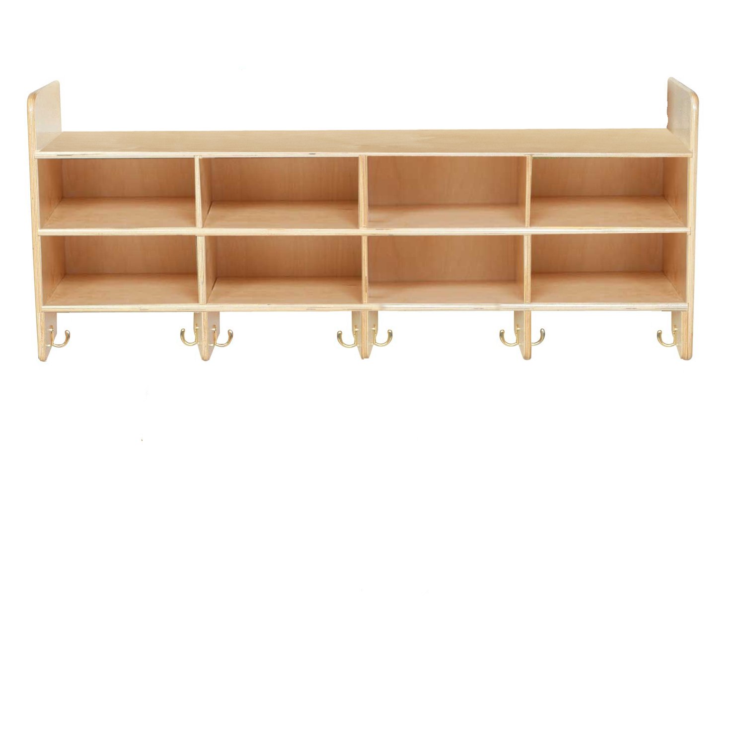 Wood Designs 51708 8 Section Wall Hanging Storage