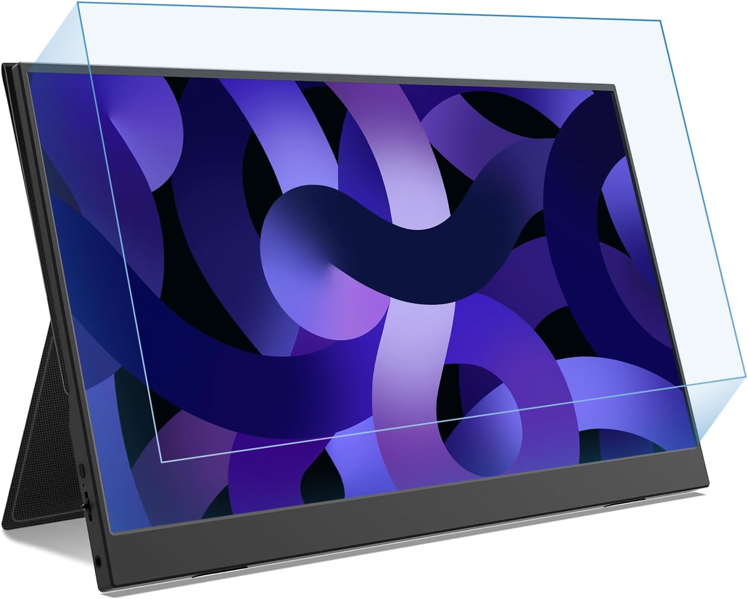 F FORITO 2-Pack 15.6 inch Anti Blue Light Matte Laptop Screen Protector, Compatible with 15.6" ARZOPA/MNN/KYY/VILVA/ASUS/FANGOR/ViewSonic/QQH Portable Monitor, Anti Glare & Reduce Eye Strain