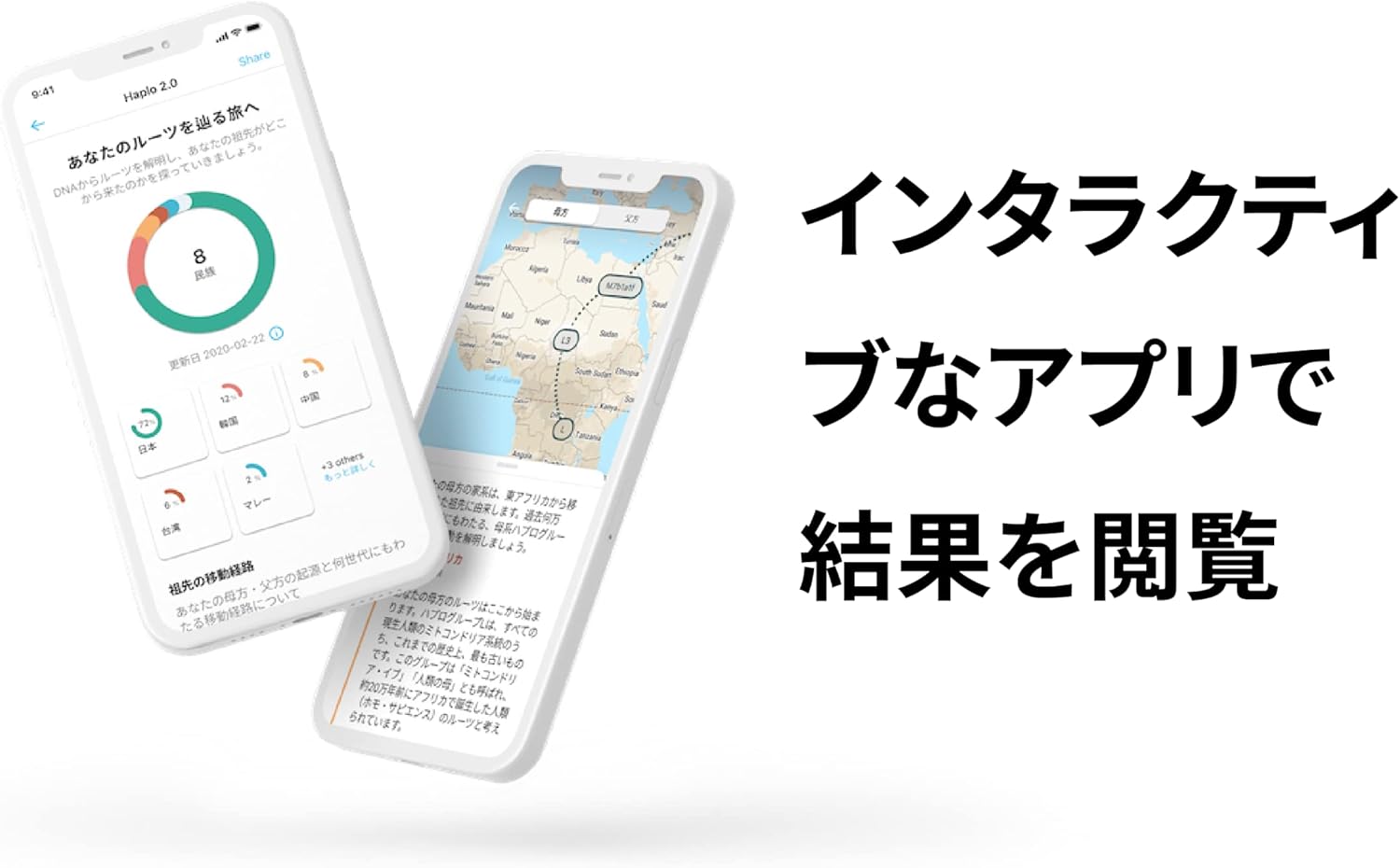 Amazon Co Jp 新 Genelife Haplo2 0 祖先の遺伝子検査 自分のルーツや民族構成を知る ドラッグストア