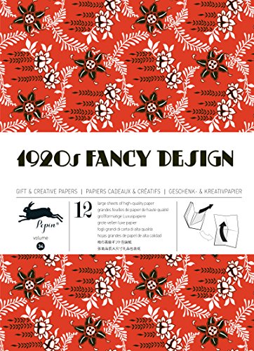 1920s Fancy Design (Gift Wrapping Paper Book) (English and Multilingual Edition)