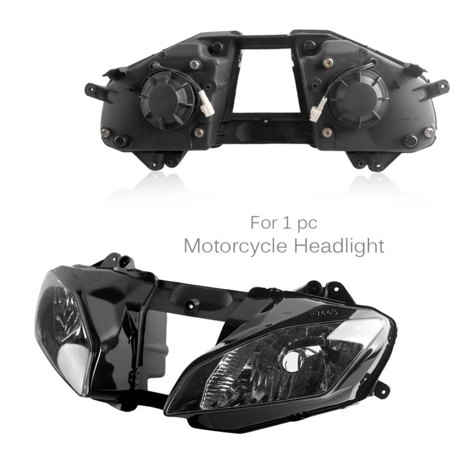 Phare Avant Pièces D'éclairage Moto pour YZF R6 2008-2016 Phare Boîtier Lampe Phare Moto Phare