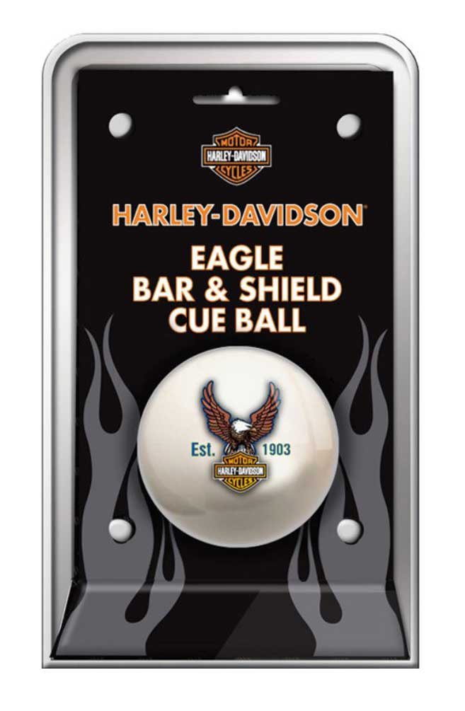 Bille de Choc Harley-Davidson Bar & Shield Eagle en acier premium