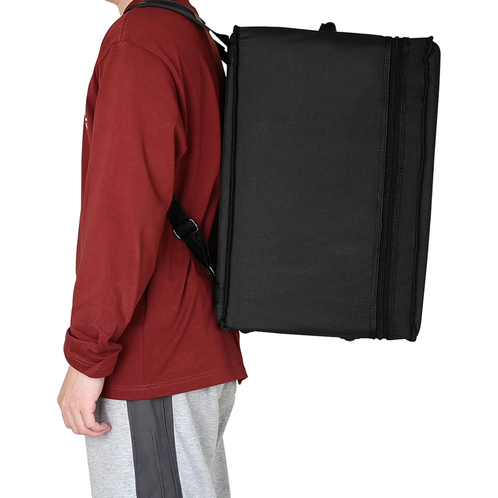 Cajon Borsa Scatola di Ricambio Zaino Tamburo Tela Spessa Tamburo Doppia Borsa a Tracolla Strumento a Percussione Scatola Accessori Borsa per il Trasporto Del Tamb