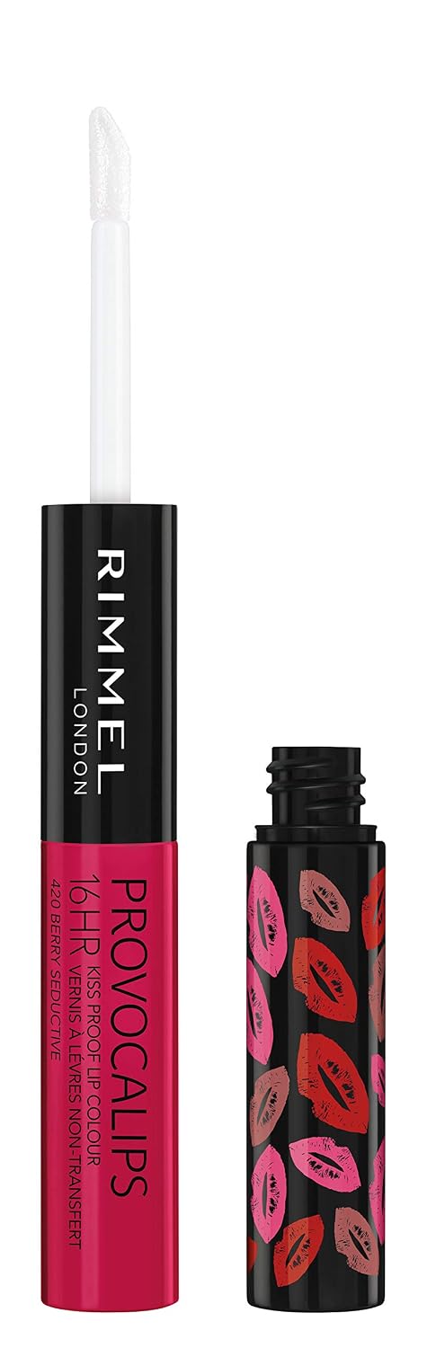 Rimmel Provocalips Lip Colour, Berry Seductive, 0.14 Fluid Ounce