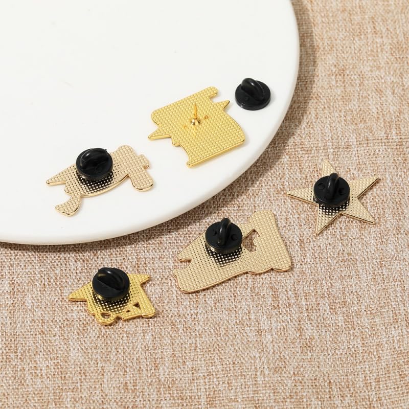 Image of Graduation Enamel Lapel Pins Class of 2026 Graduation Caps Brooches Gifts Souvenir Emblem Badges Diploma Brooche for High College Teacher School Vacation Accessories