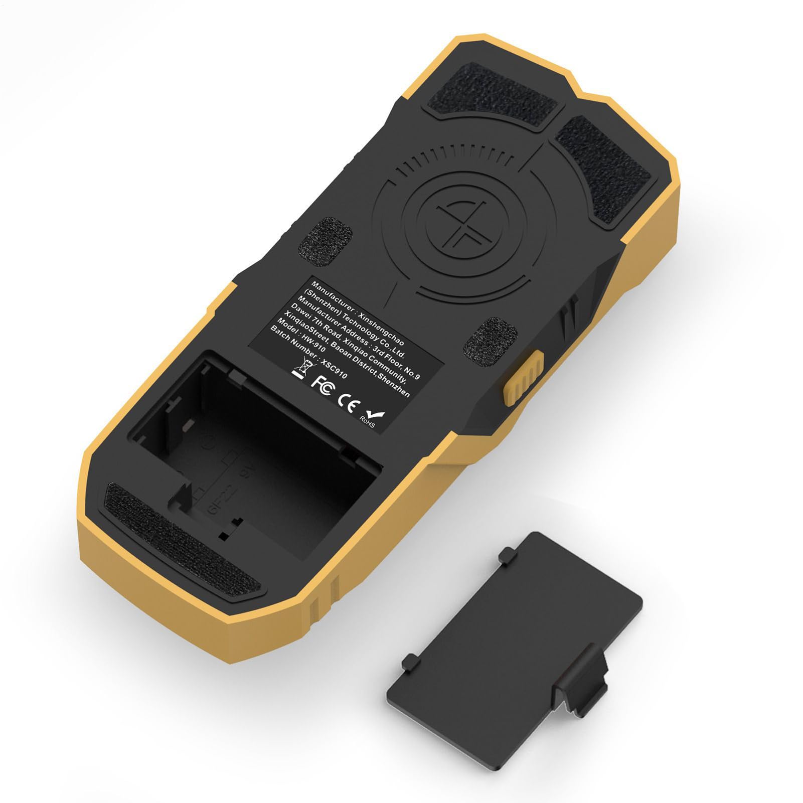 Détecteur de montants – Écran LCD bip niveleur, détecteur de bois en métal, localisateur de reconnaissance de profondeur | Outils de réparation électrique pour la construction de carreaux de cloison