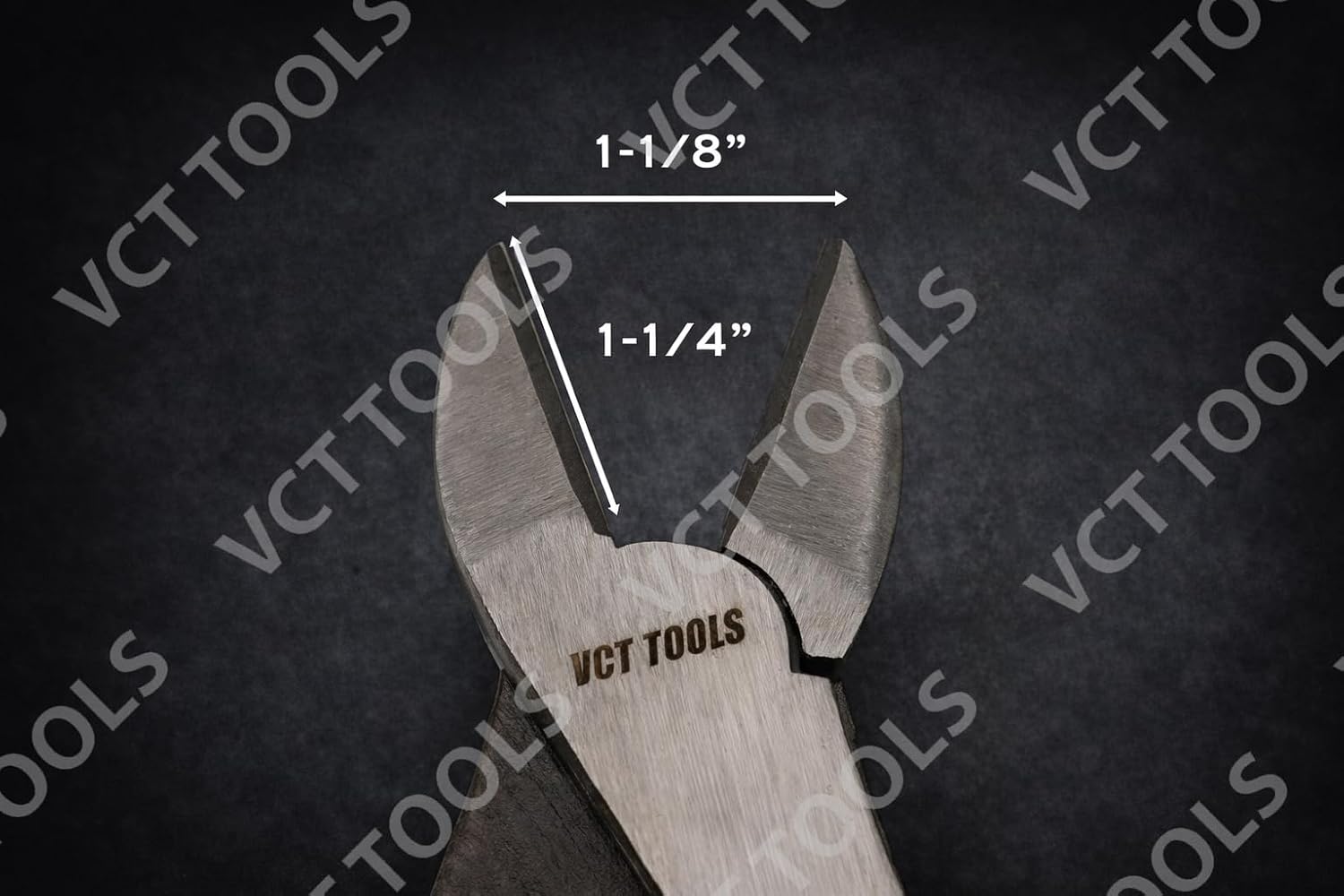 VCT 10" Diagonal Cutting Pliers 2‑Pack – Heavy Duty Heat‑Treated Steel Wire Cutters, Precision‑Machined Edges, Non‑Slip Comfort Grip, Professional Side Cutters for Electrical & Mechanical Use