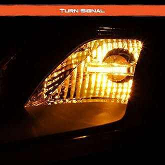 AKKON - For 2008 2009 Nissan Altima 2-Door Coupe LED Strip Projector Headlight Black Housing Assembly Pair Lamps