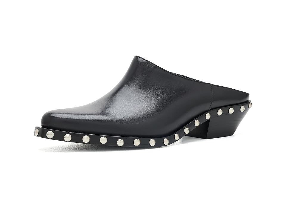 Schutz Taylor Mules Women's Shoes Black: 7 M, Leather