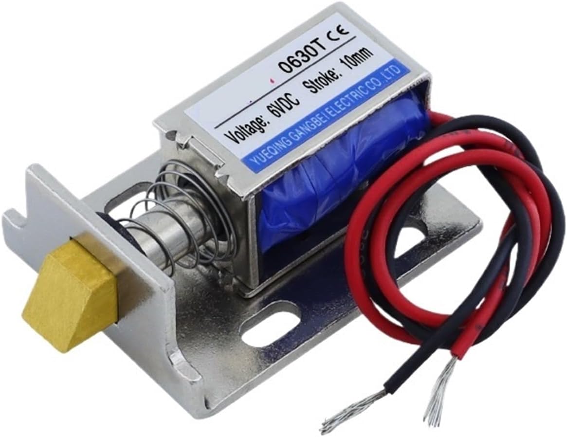 DC6V DC12V DC24V Small electromagnetic Lock Storage cabinets Electronic Lock mini Electric Bolt Lock Drawer File Cabinet Lock(24V)