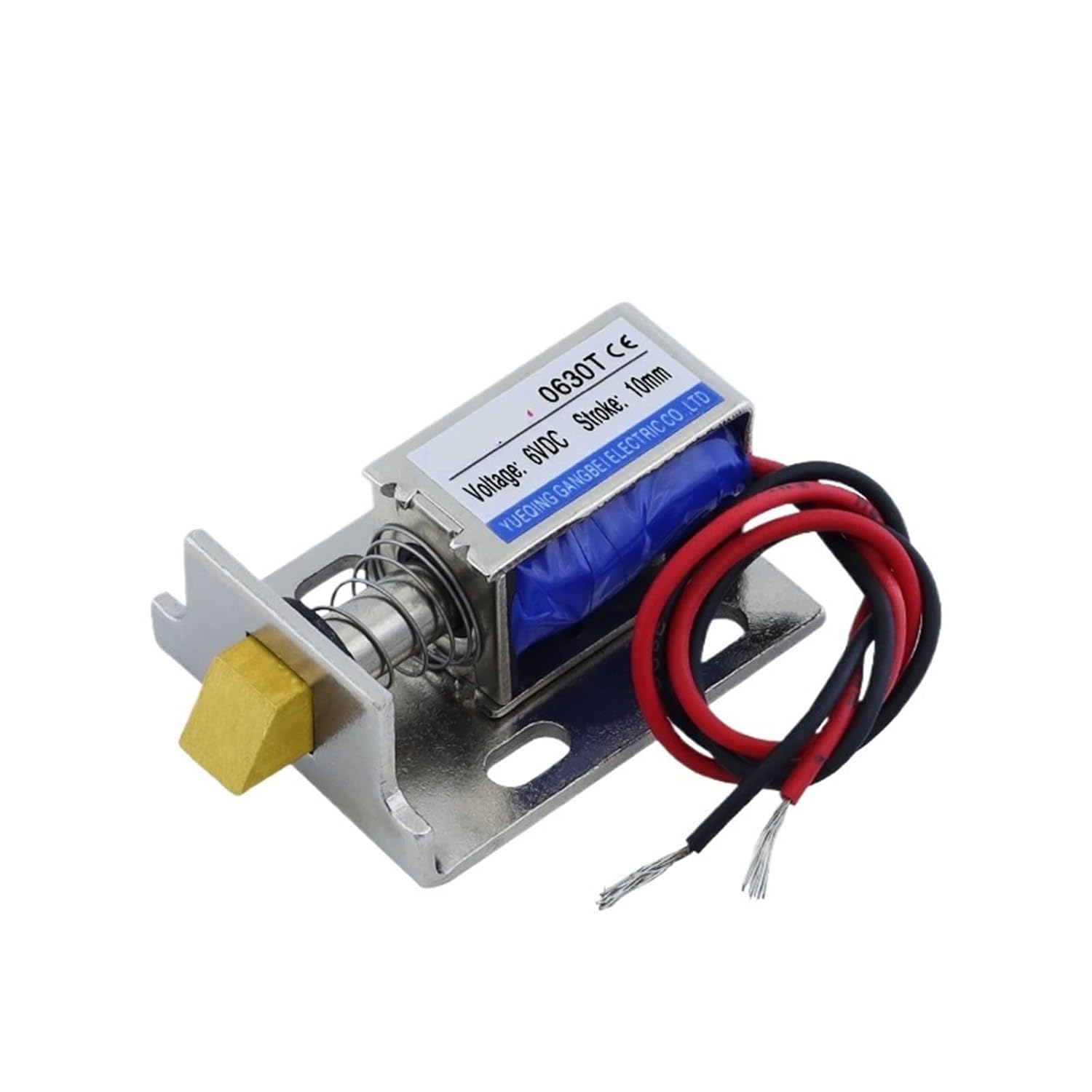 DC6V DC12V DC24V Small electromagnetic Lock Storage cabinets Electronic Lock mini Electric Bolt Lock Drawer File Cabinet Lock(6V)