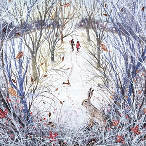 Museums & Galleries Charity Christmas Cards, Pack of 8 Premium Christmas Greeting Cards with Envelopes