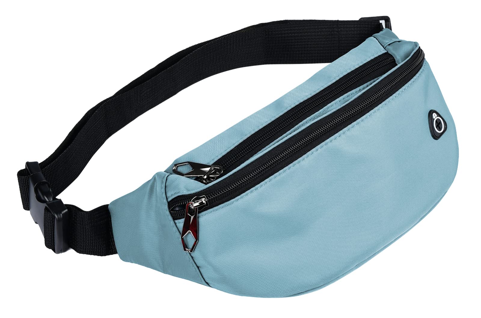 Fanny Pack for Men Women, Waterproof Sports Waist Bag Pack, Belt Bag for Travel Hiking Running