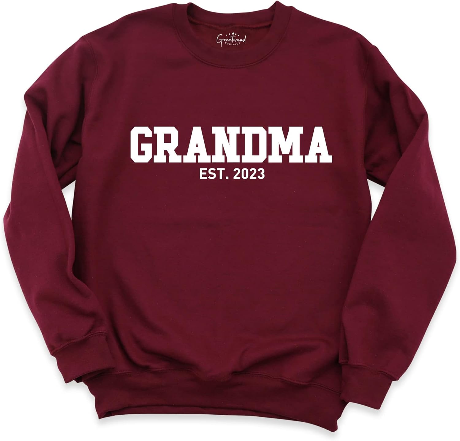 Grandma Grandpa Custom Sweatshirt, Shirt, Holiday Sweatshirt, Personalized Family Shirt, Mothers Sweatshirt, Funny Grandpa Grandma White - Image 8