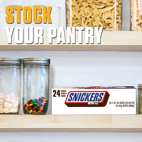 Vista 13 de SNICKERS Barras de chocolate con leche y almendras de caramelo, paquete a granel, barras de 1.76 onzas (paquete de 24)