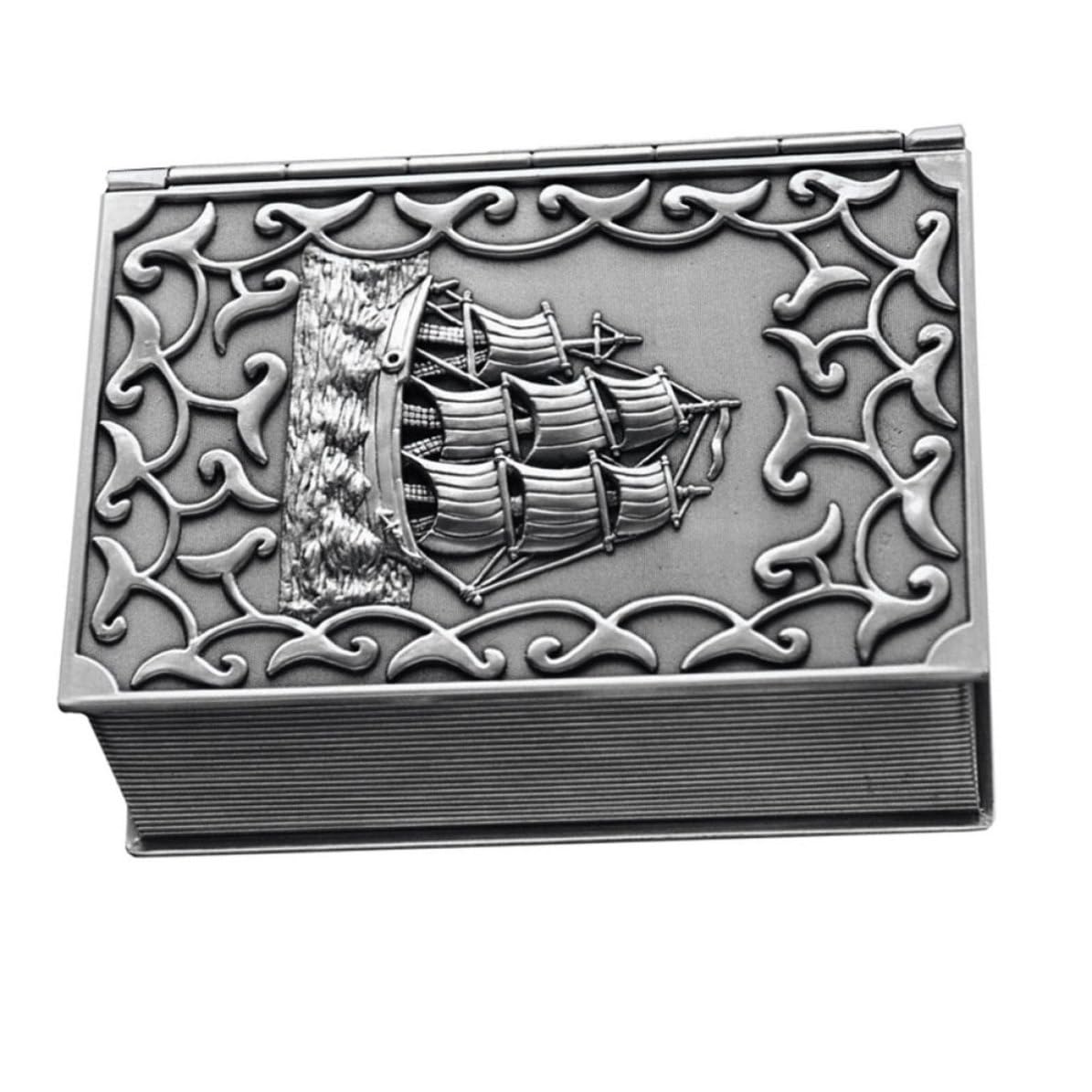 Boîte à bijoux vintage zinc résout vos problèmes de rangement