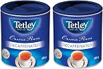 Tetley Orange Pekoe Decaffeinated Black Tea - 80 Tea Bags, 160 Grams, Caffeine Free Tea, Decaf Tea