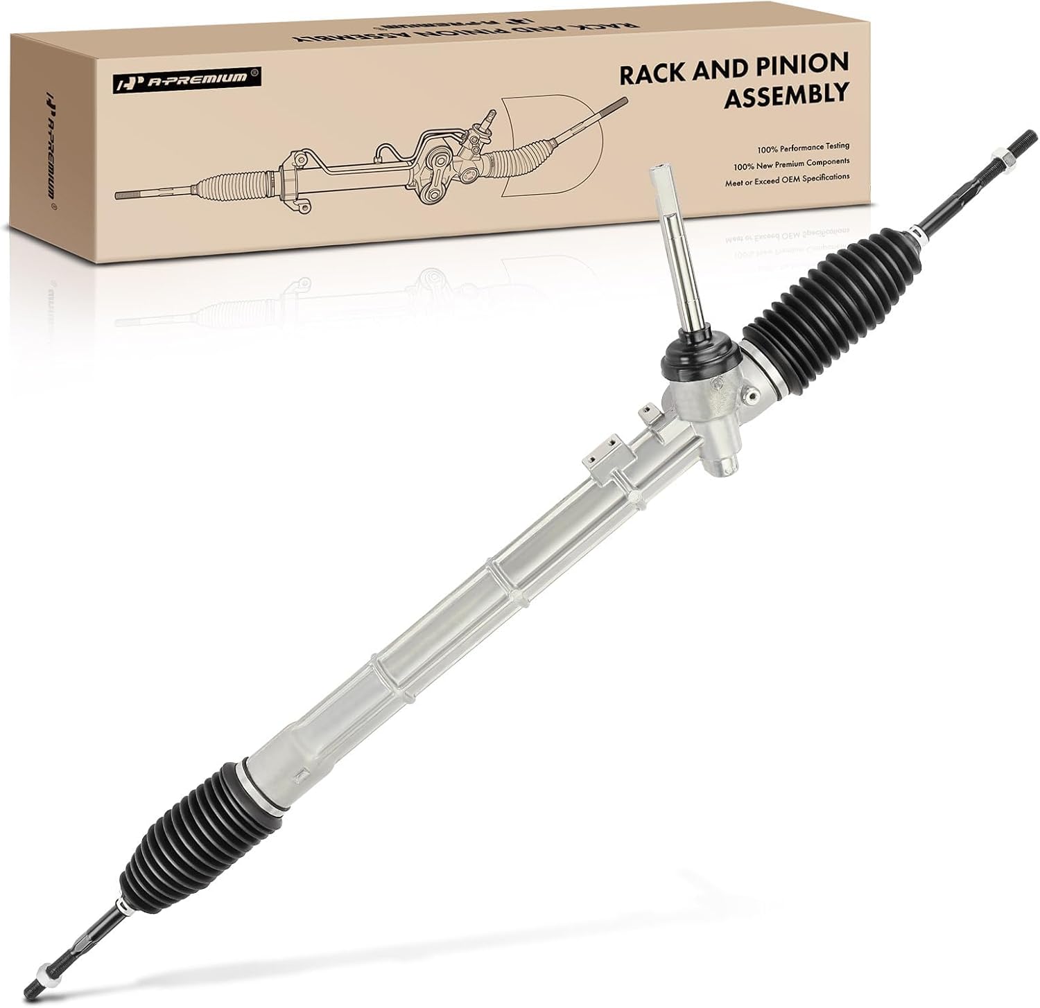A-Premium - Electronic Power Steering Rack and Pinion Compatible with Nissan Juke 2011 2012 2013 2014 2015 2016 2017 1.6L, Replace# 480011KA0A