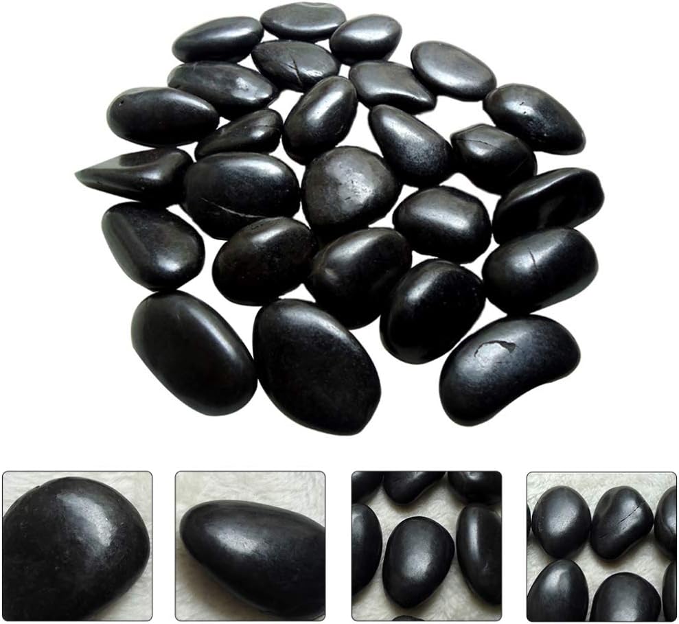 balacoo 1pack Pebbles for Fish Tanks Polished Decorative Stones for Aquariums Bonsai and Home Decor Rustic Non-Fading and Versatile Adornment