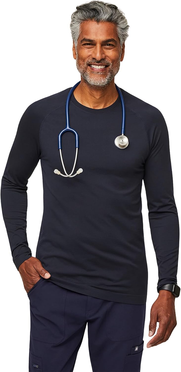 FIGS Makato Seamless Long-Sleeve Underscrub for Men
