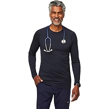 FIGS Makato Seamless Long-Sleeve Underscrub for Men