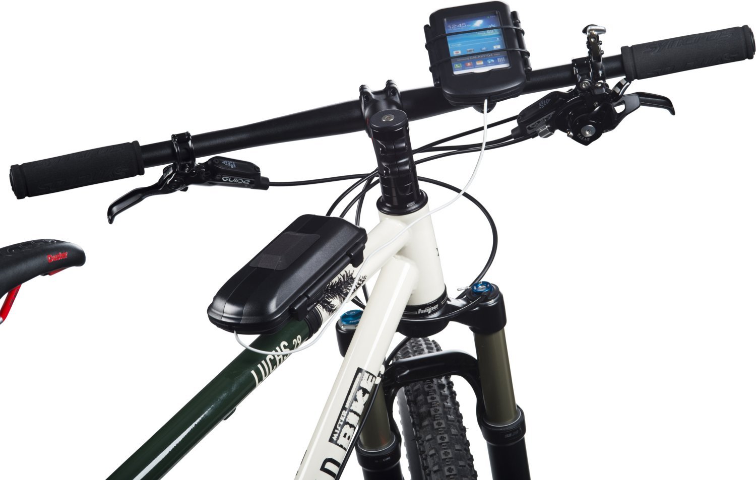 Universal Biker battery pack box ? All HR mounts Compatible With 5 Year ? Made in Germany | IPX4 Splash Protection | 4-Talon System Plate ? 57110311